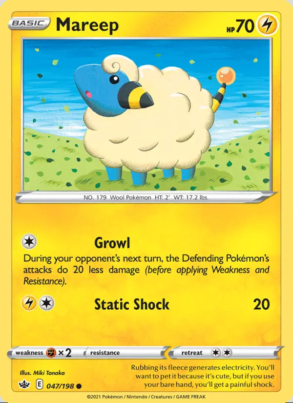 Image of the card Mareep