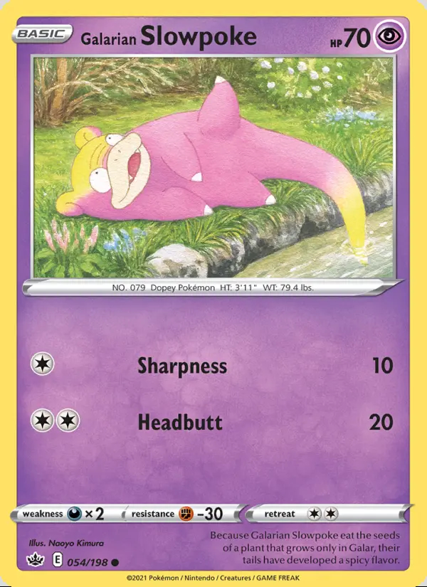 Image of the card Galarian Slowpoke