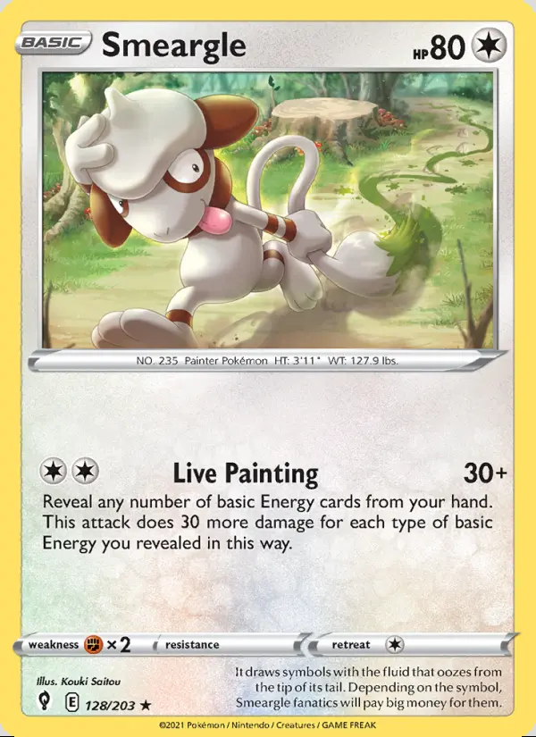 Image of the card Smeargle