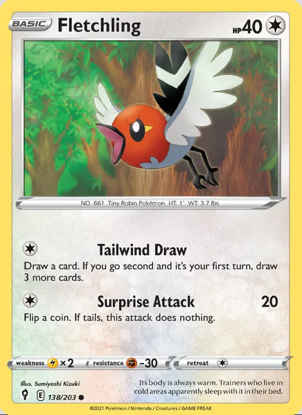 Image of the card Fletchling