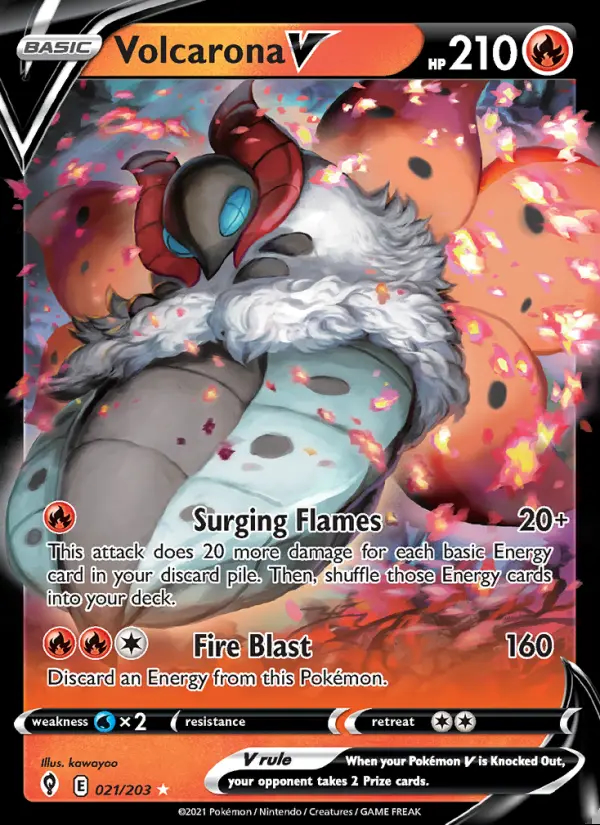 Image of the card Volcarona V