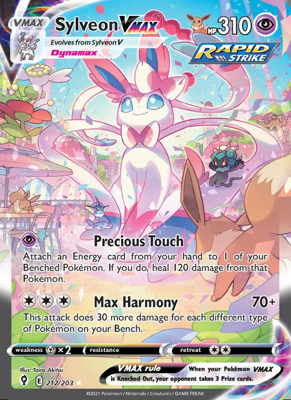 Image of the card Sylveon VMAX