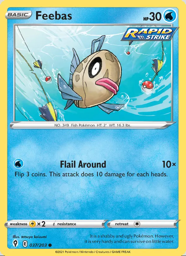 Image of the card Feebas
