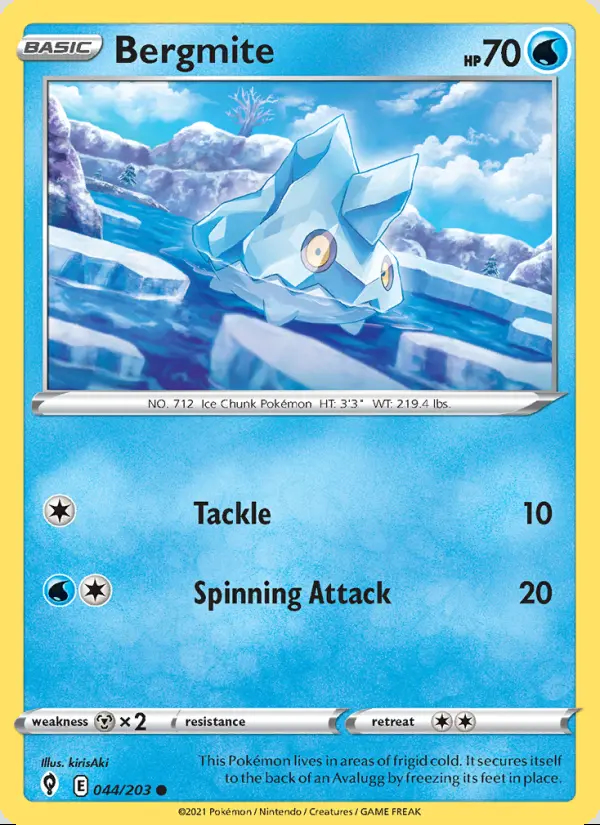 Image of the card Bergmite