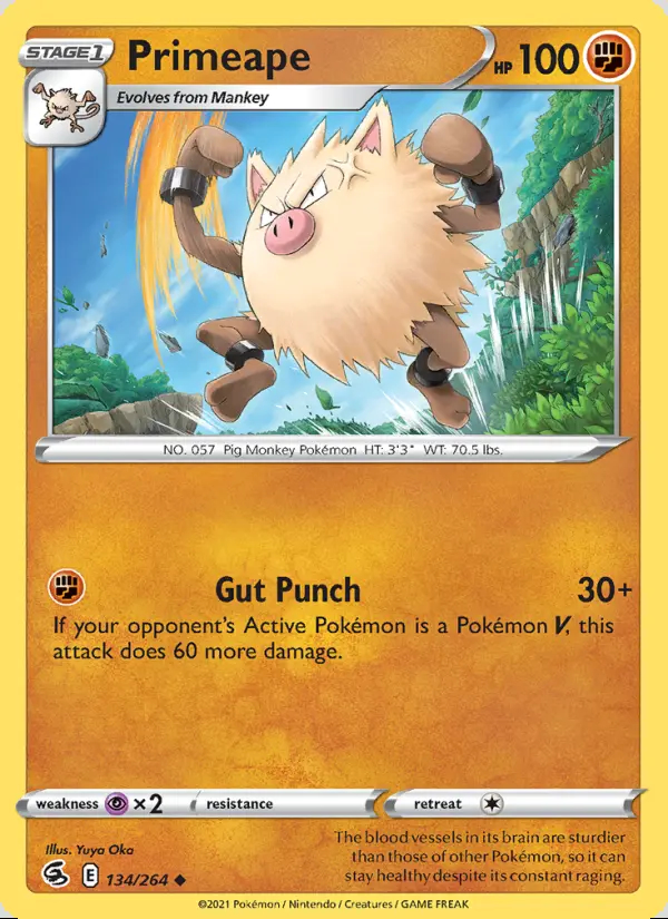 Image of the card Primeape