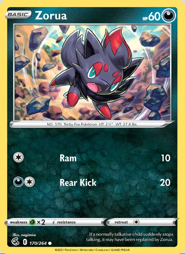 Image of the card Zorua