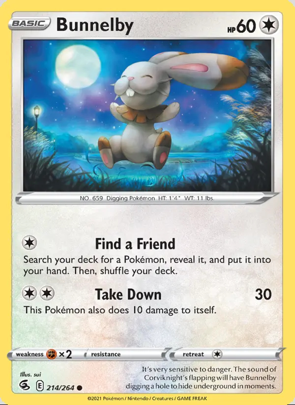 Image of the card Bunnelby