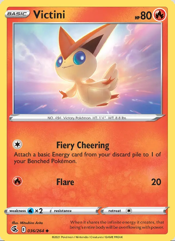Image of the card Victini