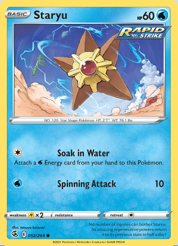 Image of the card Staryu
