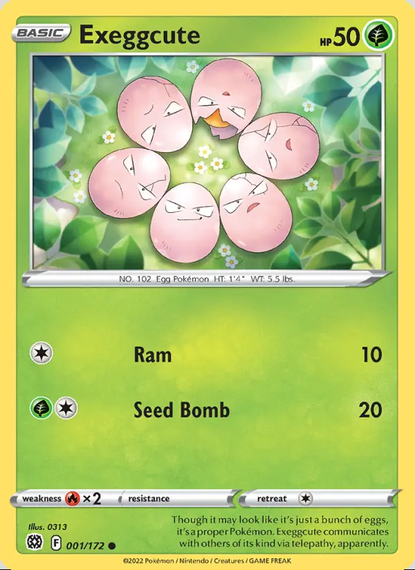 Image of the card Exeggcute