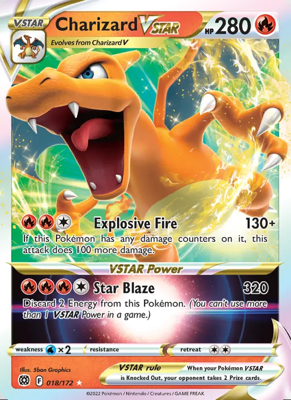 Image of the card Charizard VSTAR