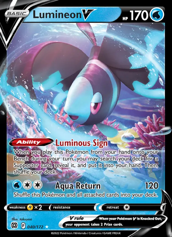 Image of the card Lumineon V