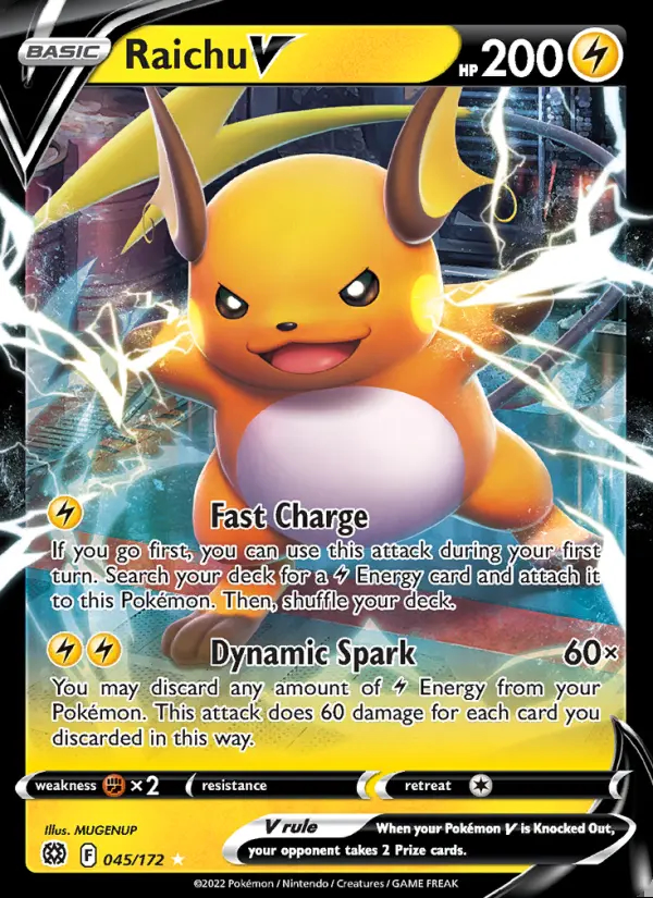 Image of the card Raichu V