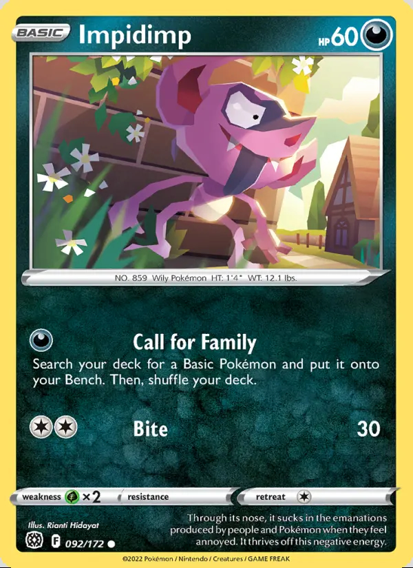 Image of the card Impidimp