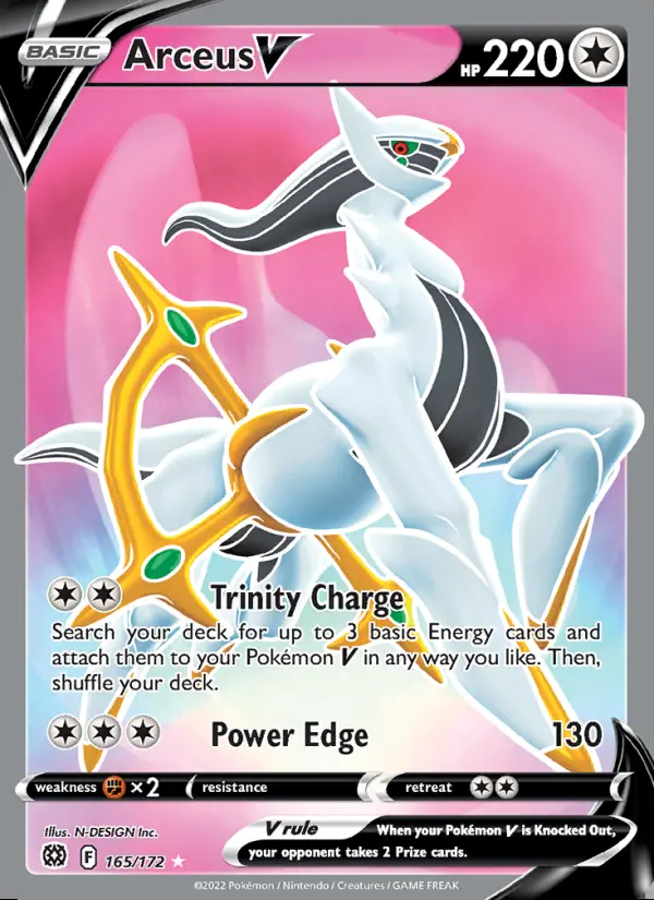 Image of the card Arceus V