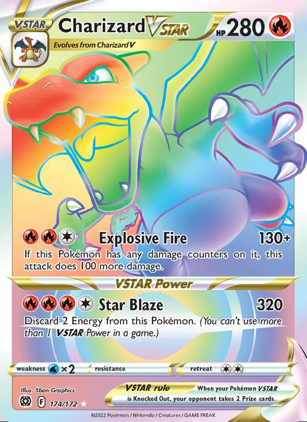 Image of the card Charizard VSTAR