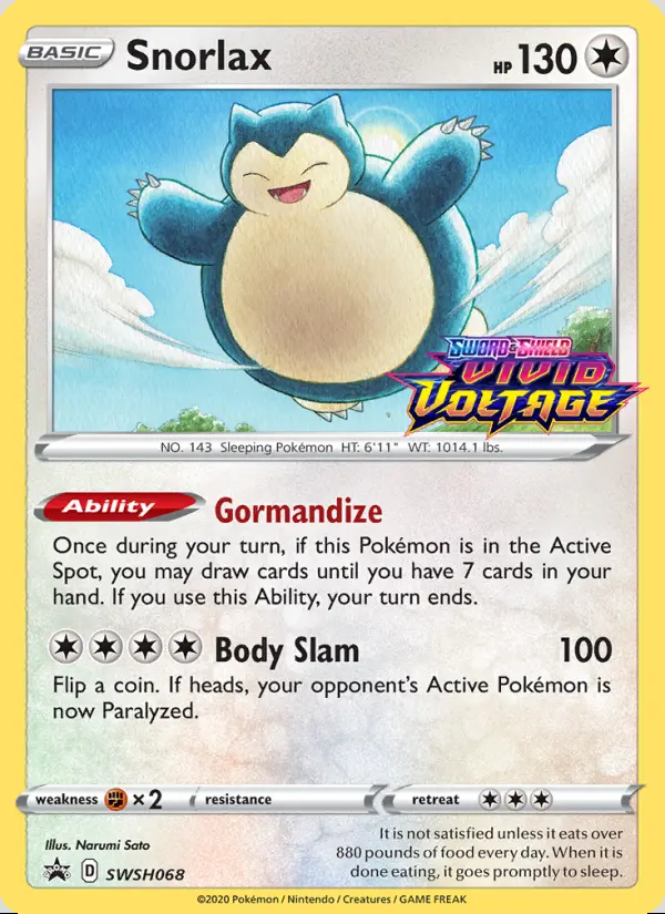 Image of the card Snorlax