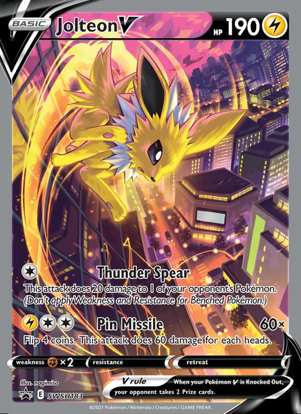 Image of the card Jolteon V