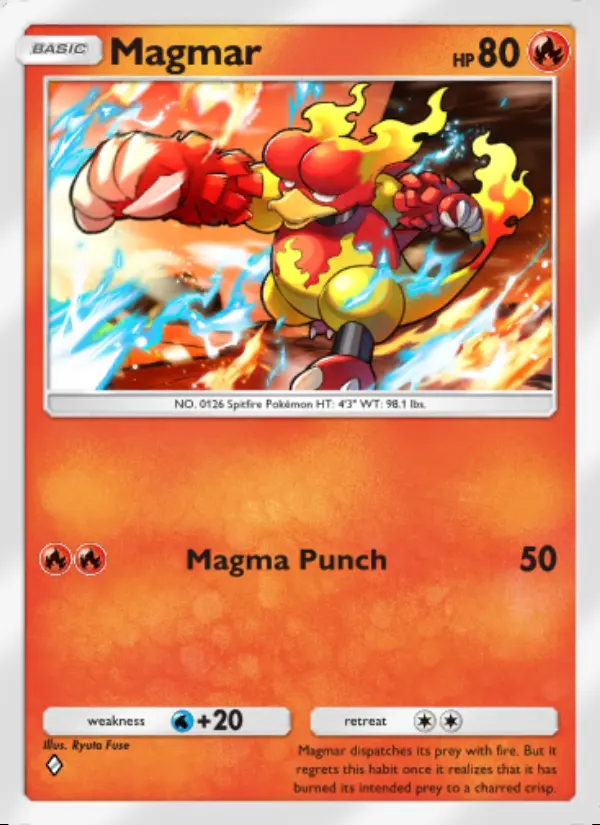 Image of the card Magmar