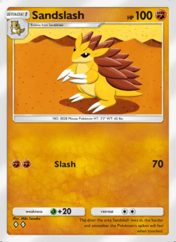 Image of the card Sandslash