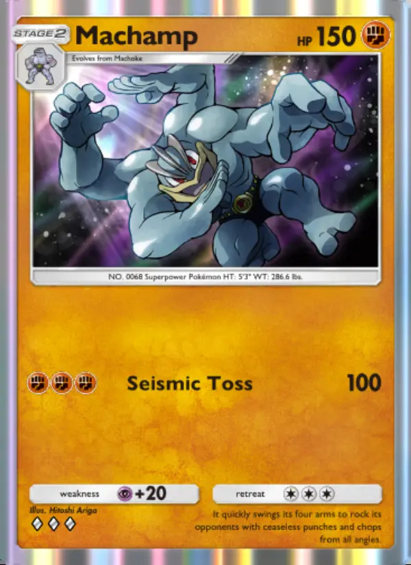 Image of the card Machamp