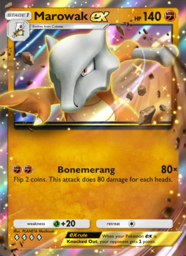 Image of the card Marowak ex