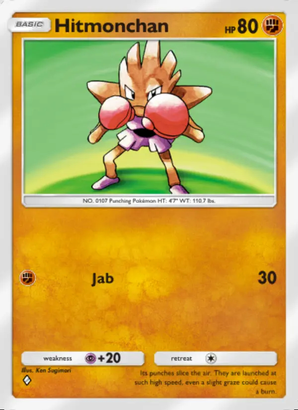 Image of the card Hitmonchan