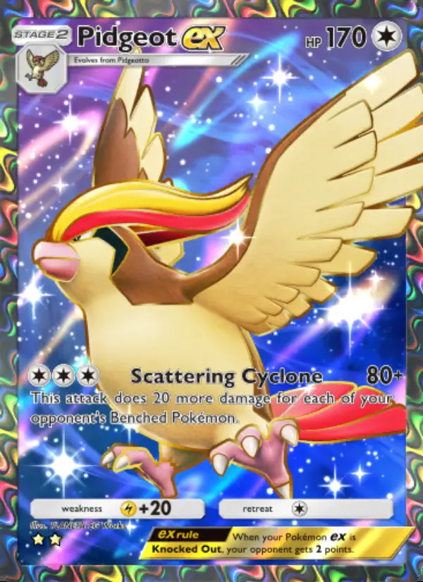 Image of the card Pidgeot ex