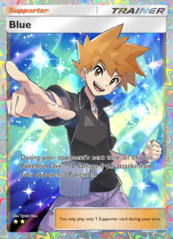 Image of the card Blue