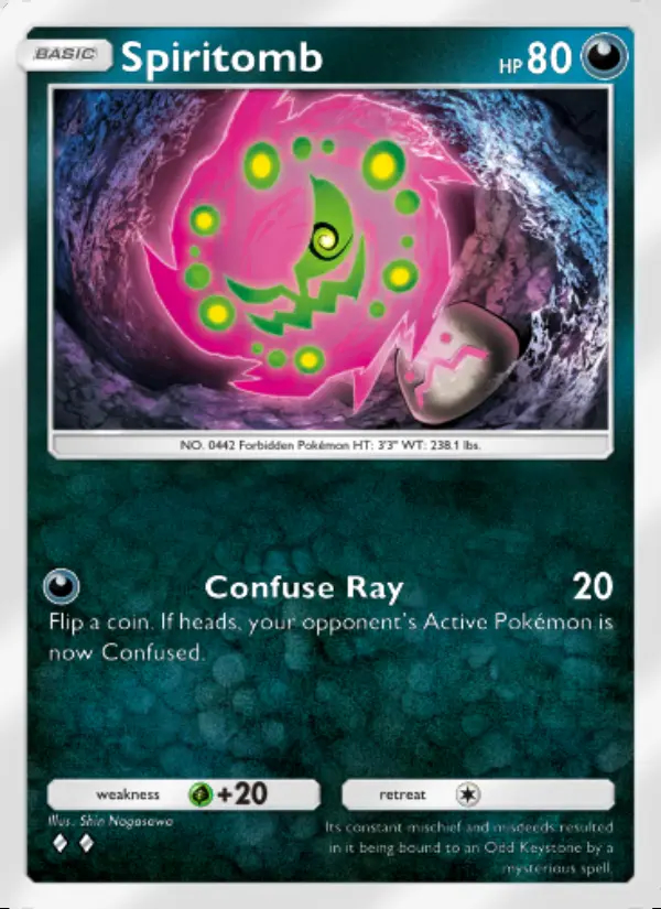 Image of the card Spiritomb
