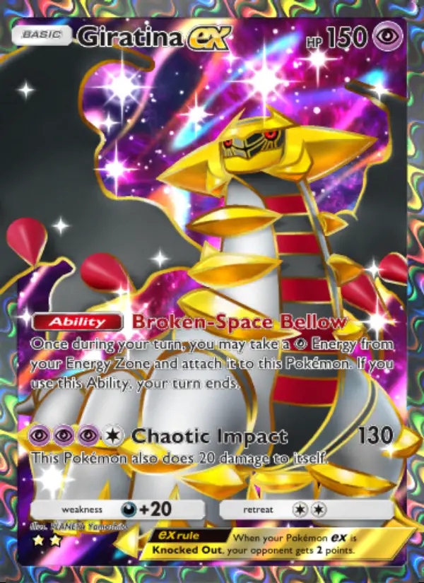 Image of the card Giratina ex