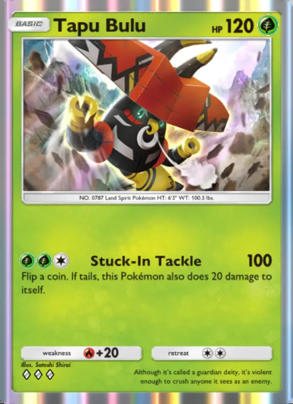 Image of the card Tapu Bulu