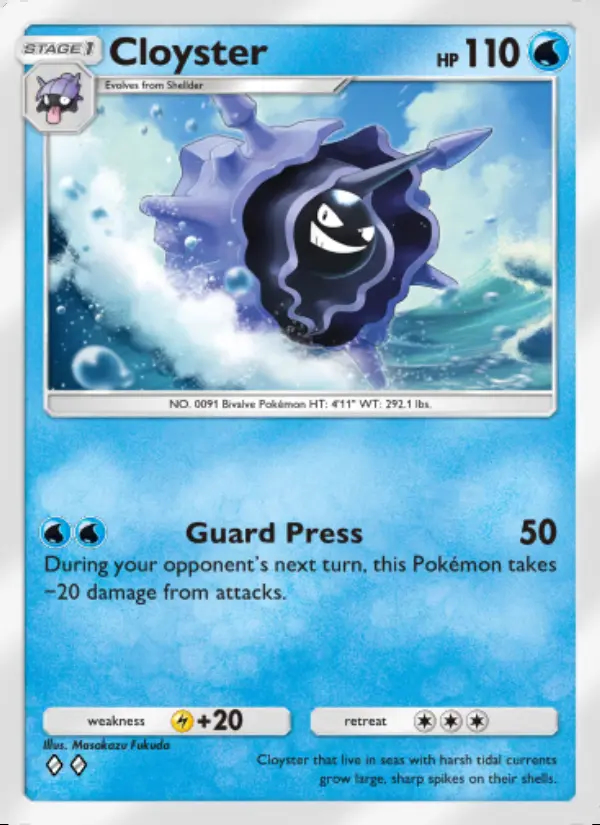 Image of the card Cloyster