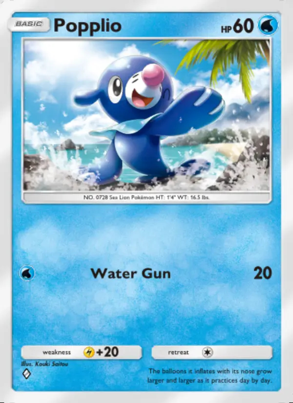Image of the card Popplio