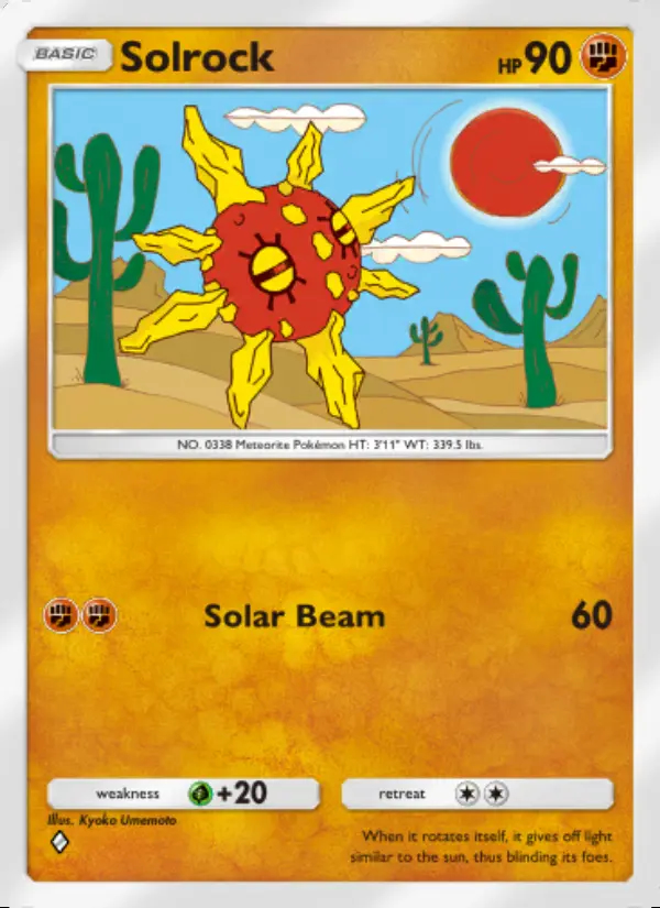 Image of the card Solrock