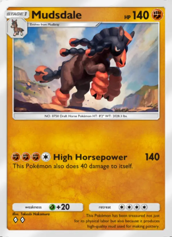 Image of the card Mudsdale