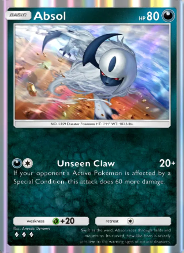 Image of the card Absol