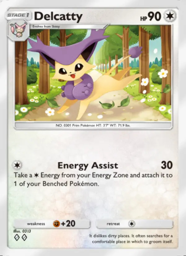 Image of the card Delcatty