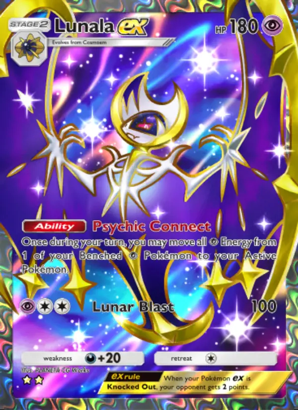 Image of the card Lunala ex