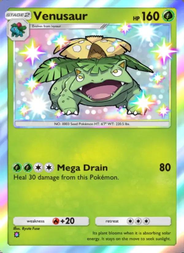 Image of the card Venusaur