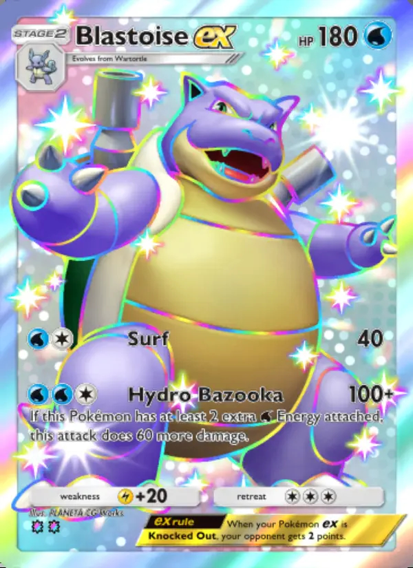 Image of the card Blastoise ex