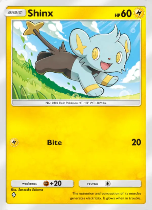 Image of the card Shinx