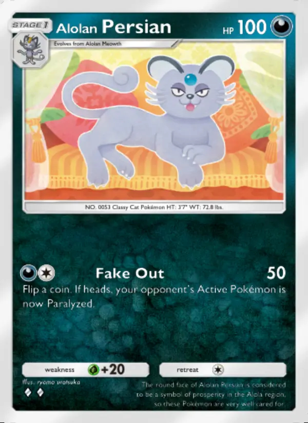 Image of the card Alolan Persian