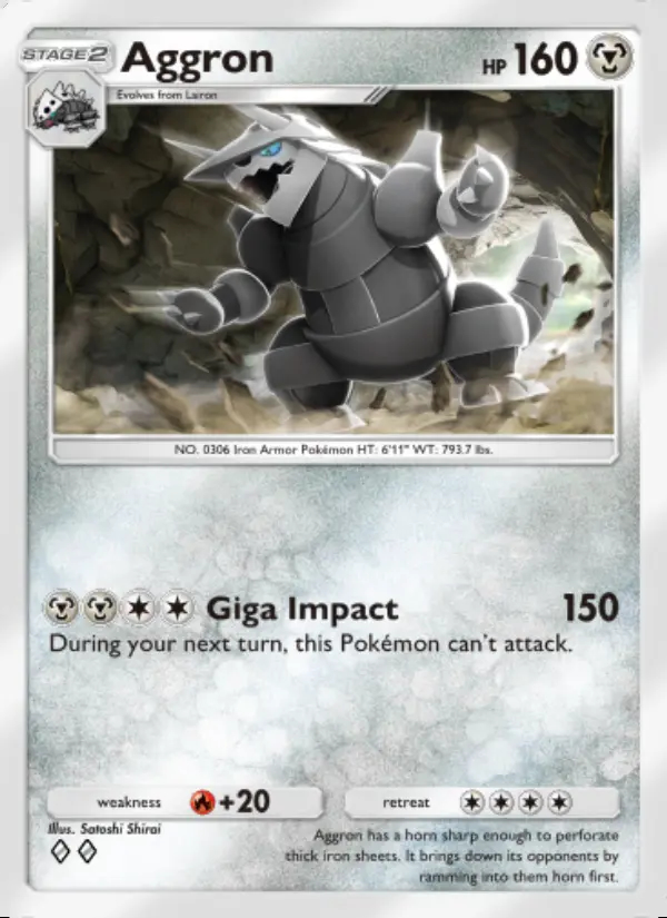 Image of the card Aggron
