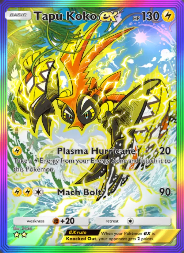 Image of the card Tapu Koko ex