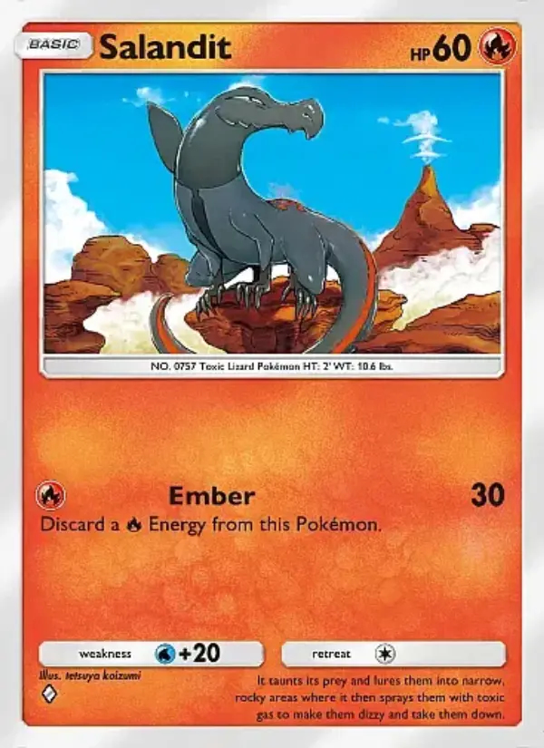 Image of the card Salandit