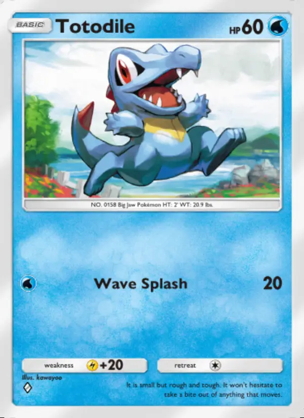 Image of the card Totodile