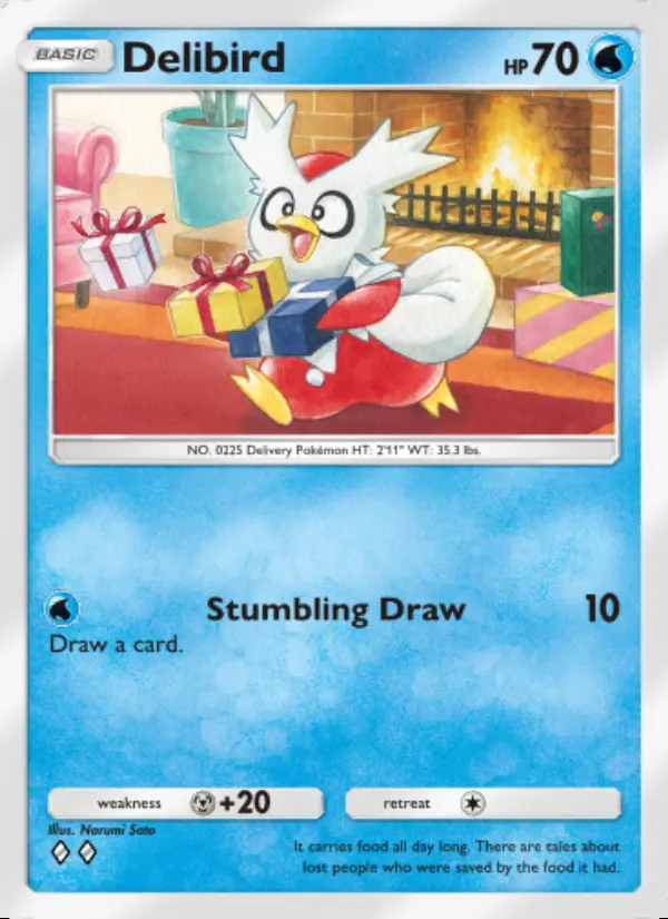 Image of the card Delibird