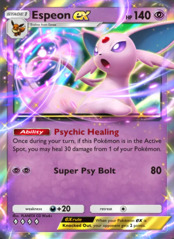 Image of the card Espeon ex