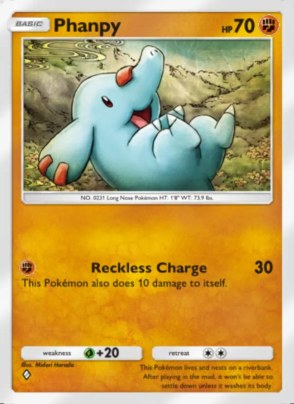 Image of the card Phanpy